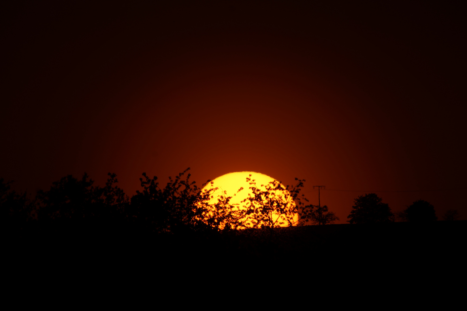 Tschüss Sonne