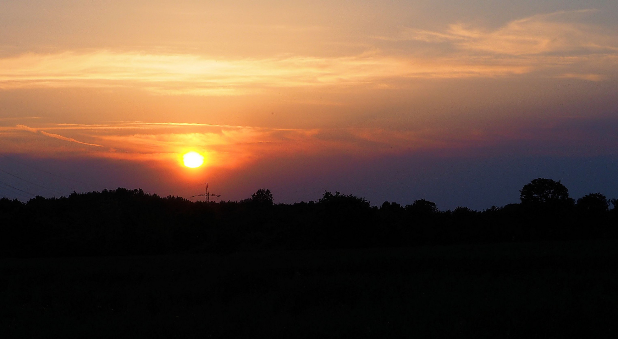 Tschüss Sonne....