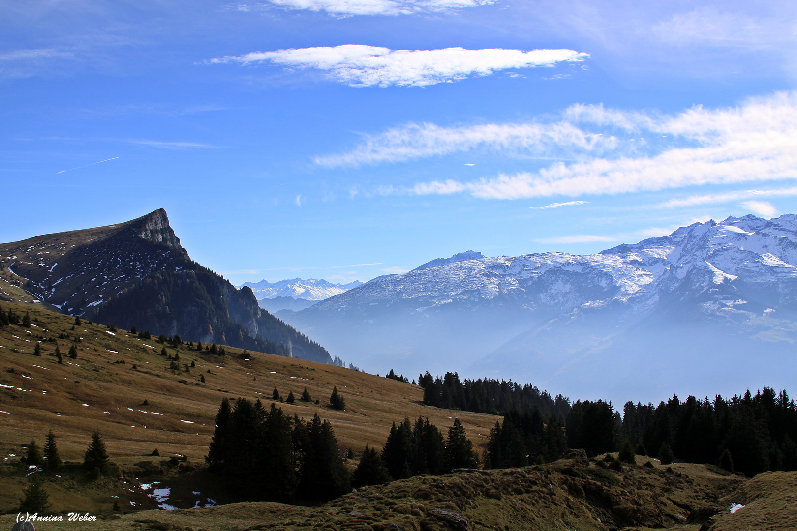 Tschuggen, Haldensteiner Calanda und Pizol