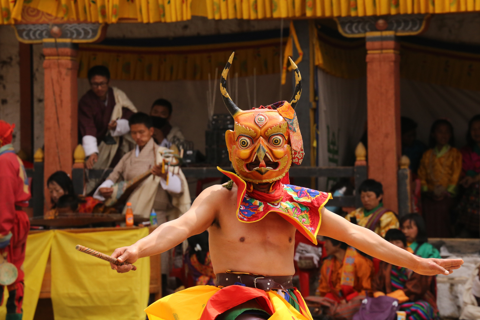 Tsetchu im Dzong von Paro, Bhutan