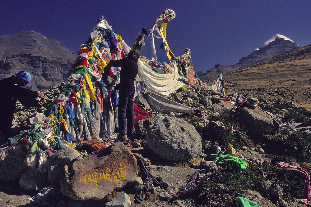 Tshechu, the longlife water, 4740m