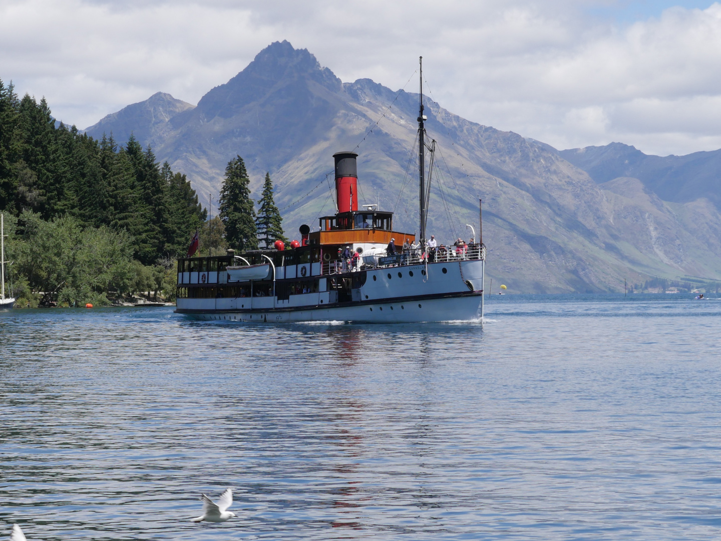 TSS Ernslaw in Queenstown