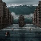 Tsunami in der Speicherstadt