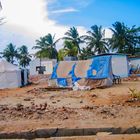Tsunami-Zeltlager in Hambantota