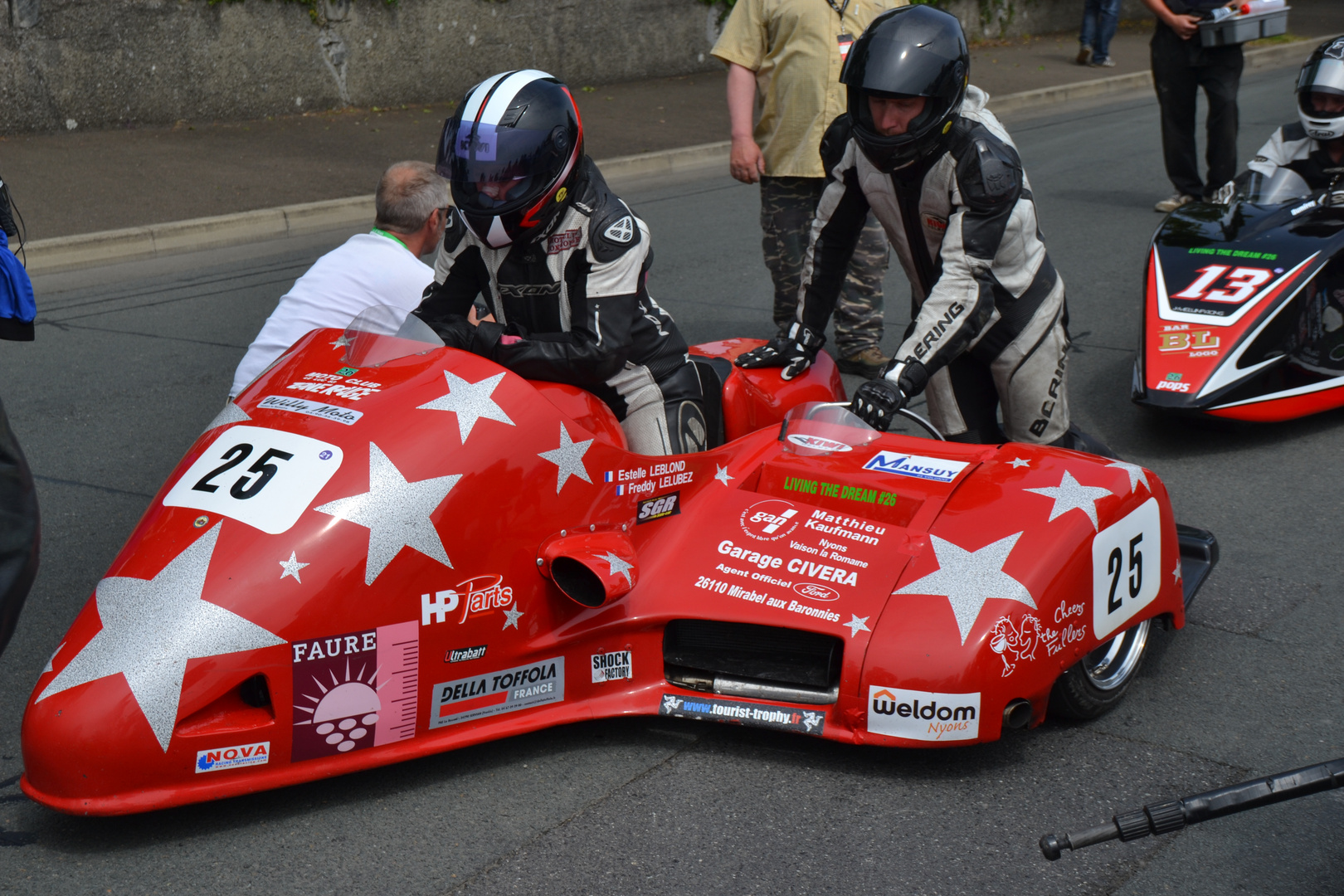 TT 2016 Isle of man  Sidecar Racing 