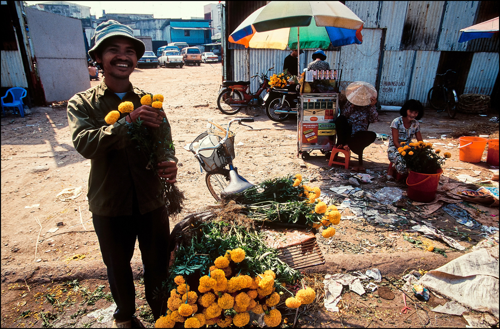 Têt Nguyên Dán: Verkauf in Saigon 