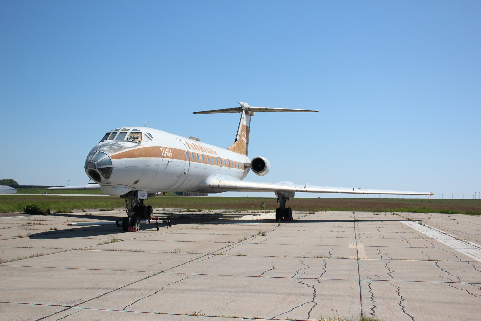 Tu-134 von Interflug