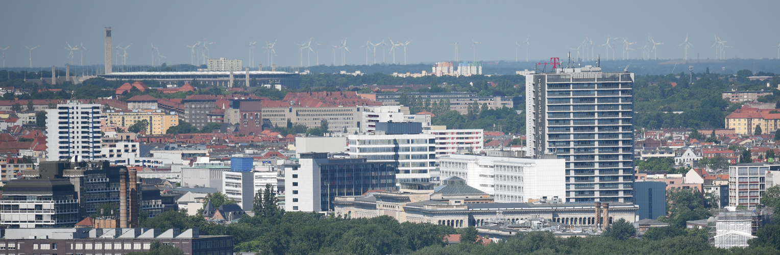 TU Berlin und Olympia Stadion