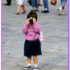 tu mi fotografi ,io ti fotografo mini turista a venezia