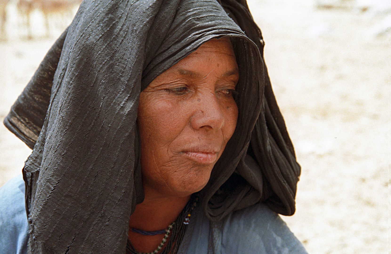 Tuareg-Frau, Sahara, Niger