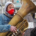 Tuba Musikanten am Rostocker Hof (2)