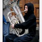 Tuba player.....