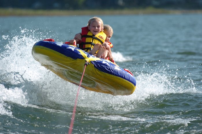 Tubing Freude und Angst