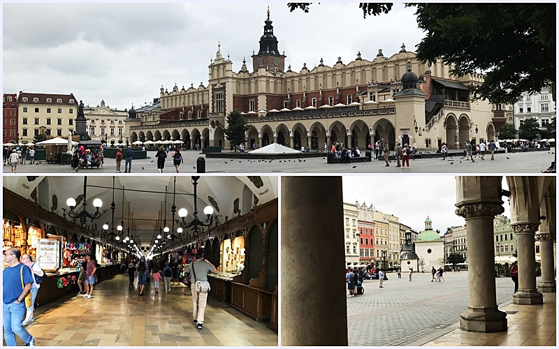 Tuchhallen auf dem Rynek von Krakow