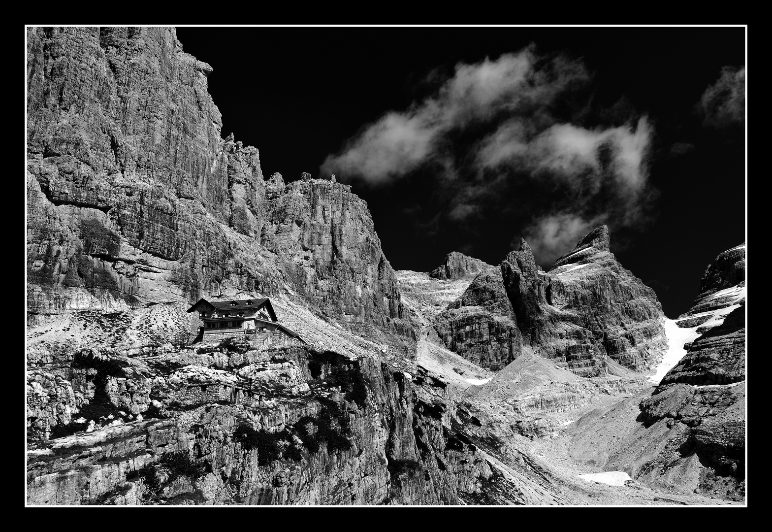 Tuckett Hütte, Brenta, Italien