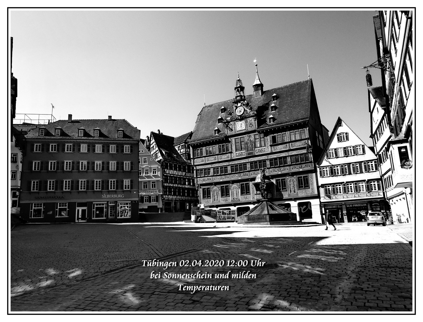 Tübingen 12 Uhr am 02.04.2020