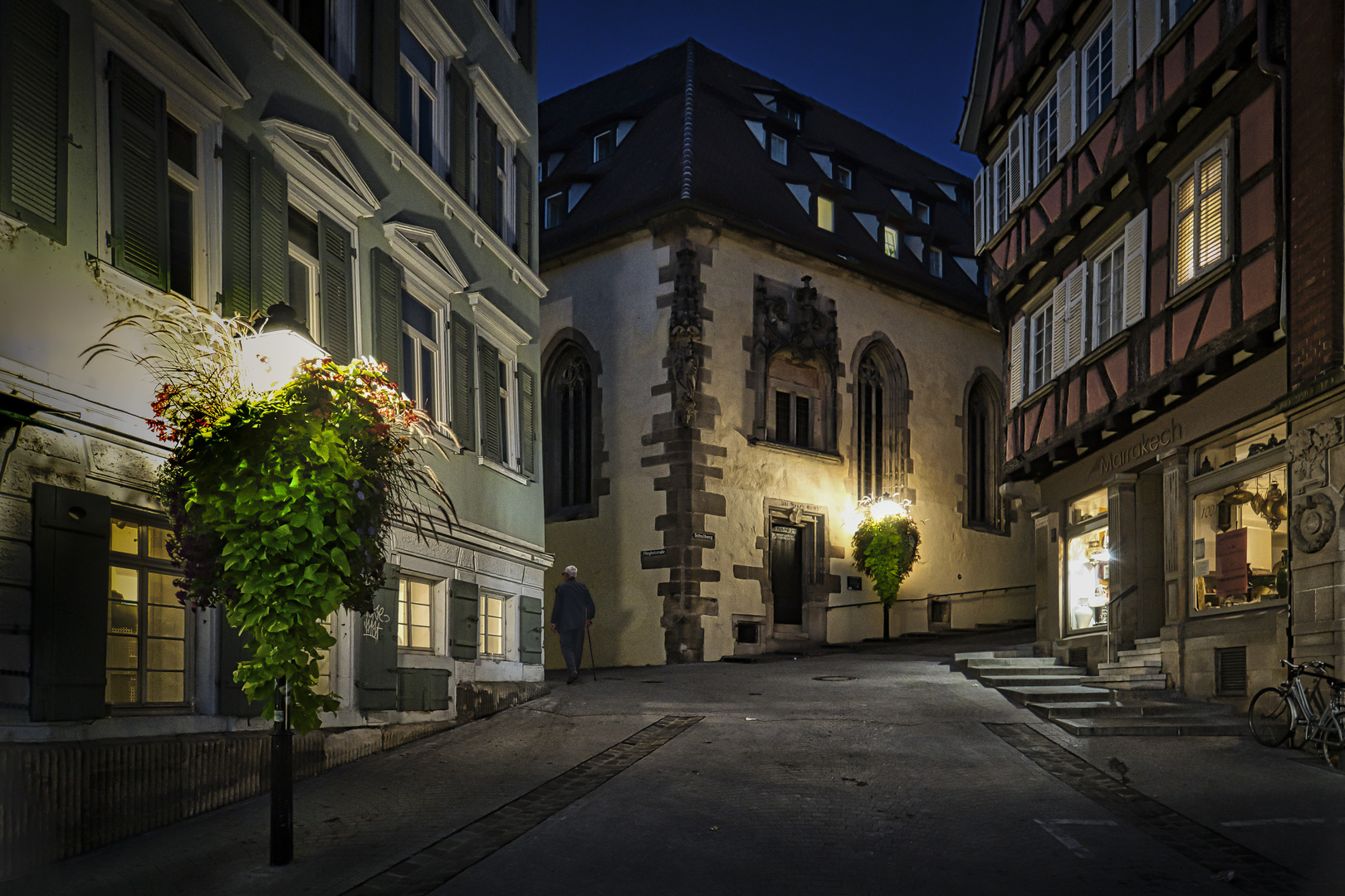 Tübingen bei Nacht