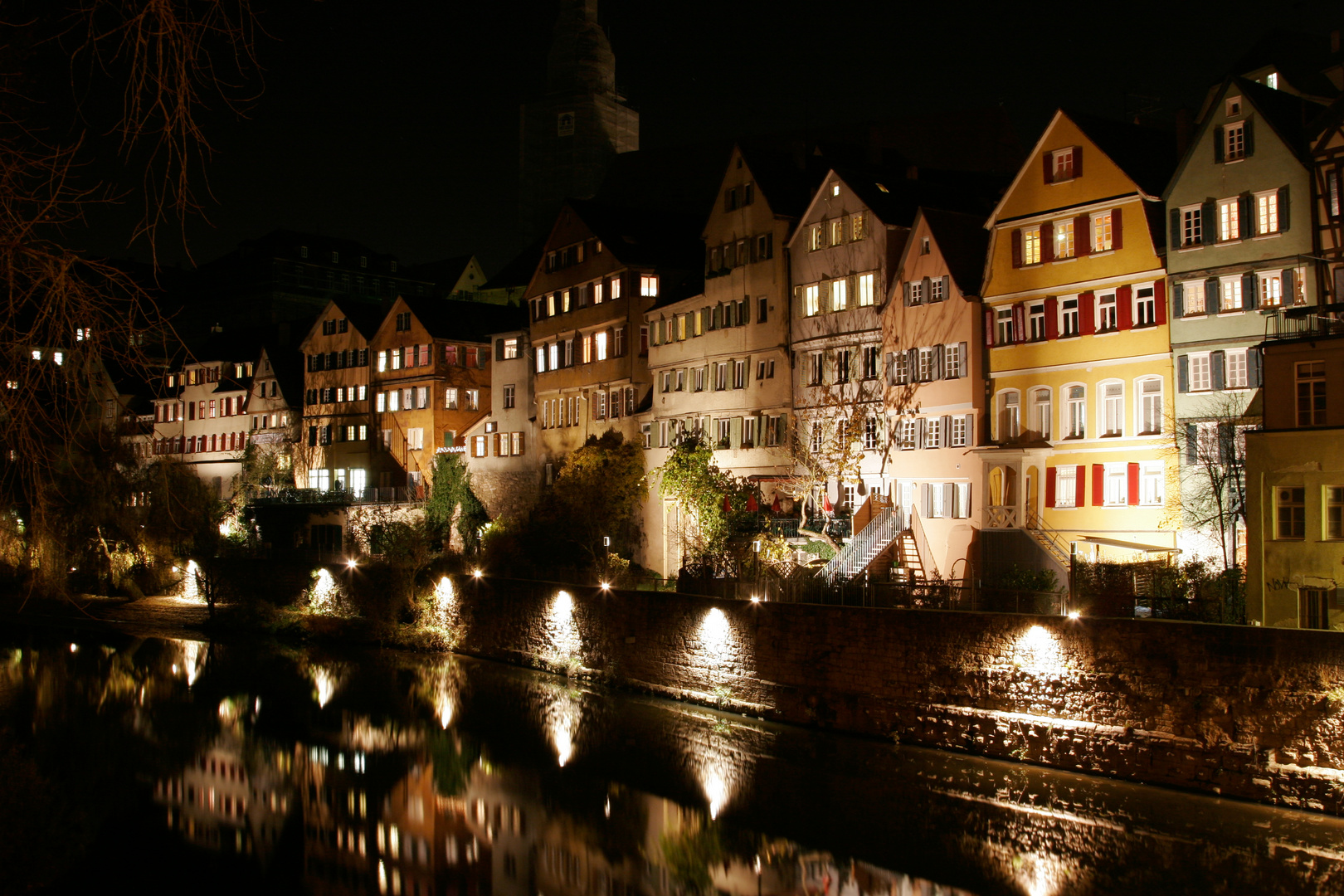 Tübingen bei Nacht