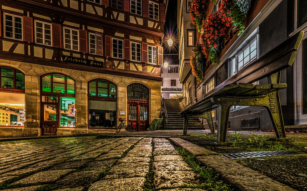 Tübingen bei Nacht