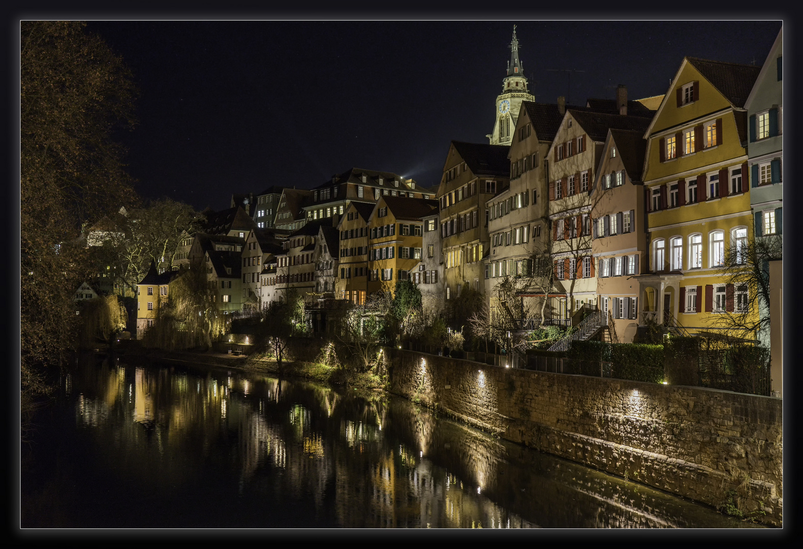 Tübingen bei Nacht