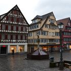 Tübingen bei Regenwetter