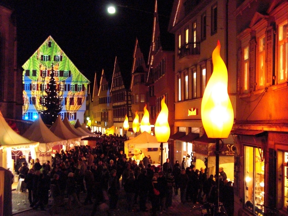 Tübingen in der Weihnachtszeit 1