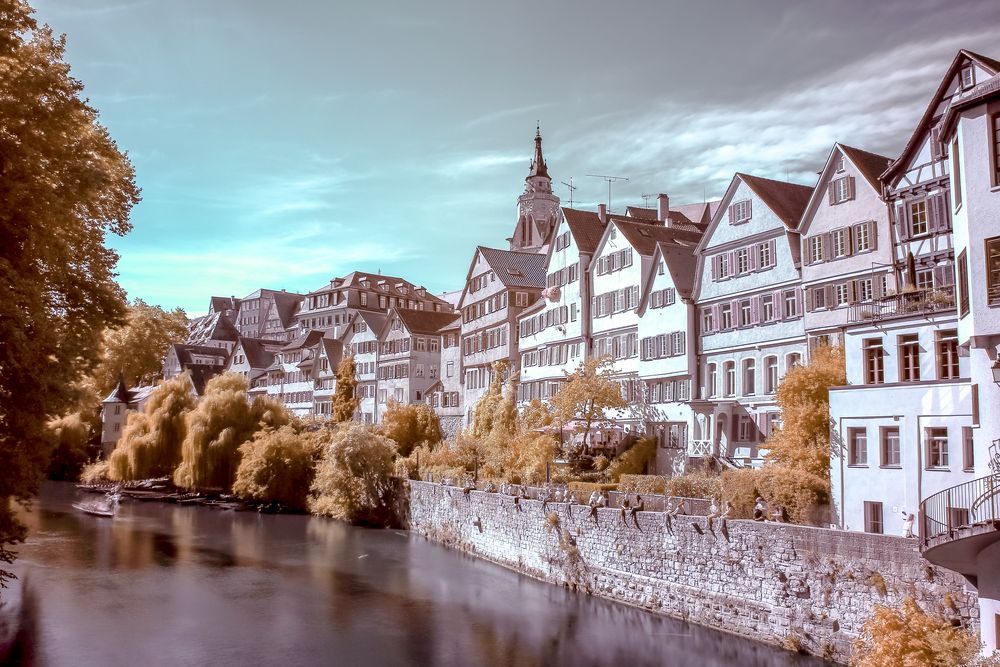 Tübingen in Infrarot