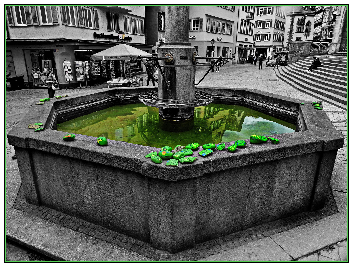 Tübingen ist grün