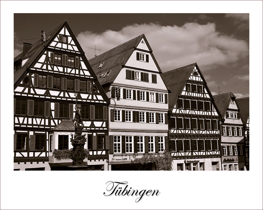 Tübingen Marktplatz