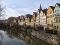 Tübingen mit Blick von der Neckarbrücke i.R. Hölderlinturm von sailor466 