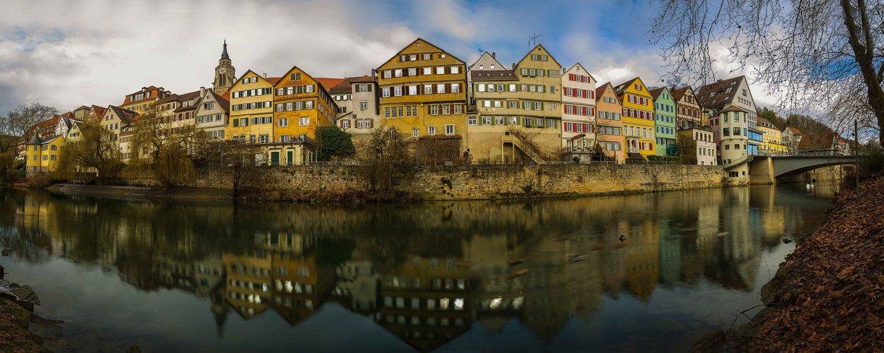 Tübingen. Neckarfront.