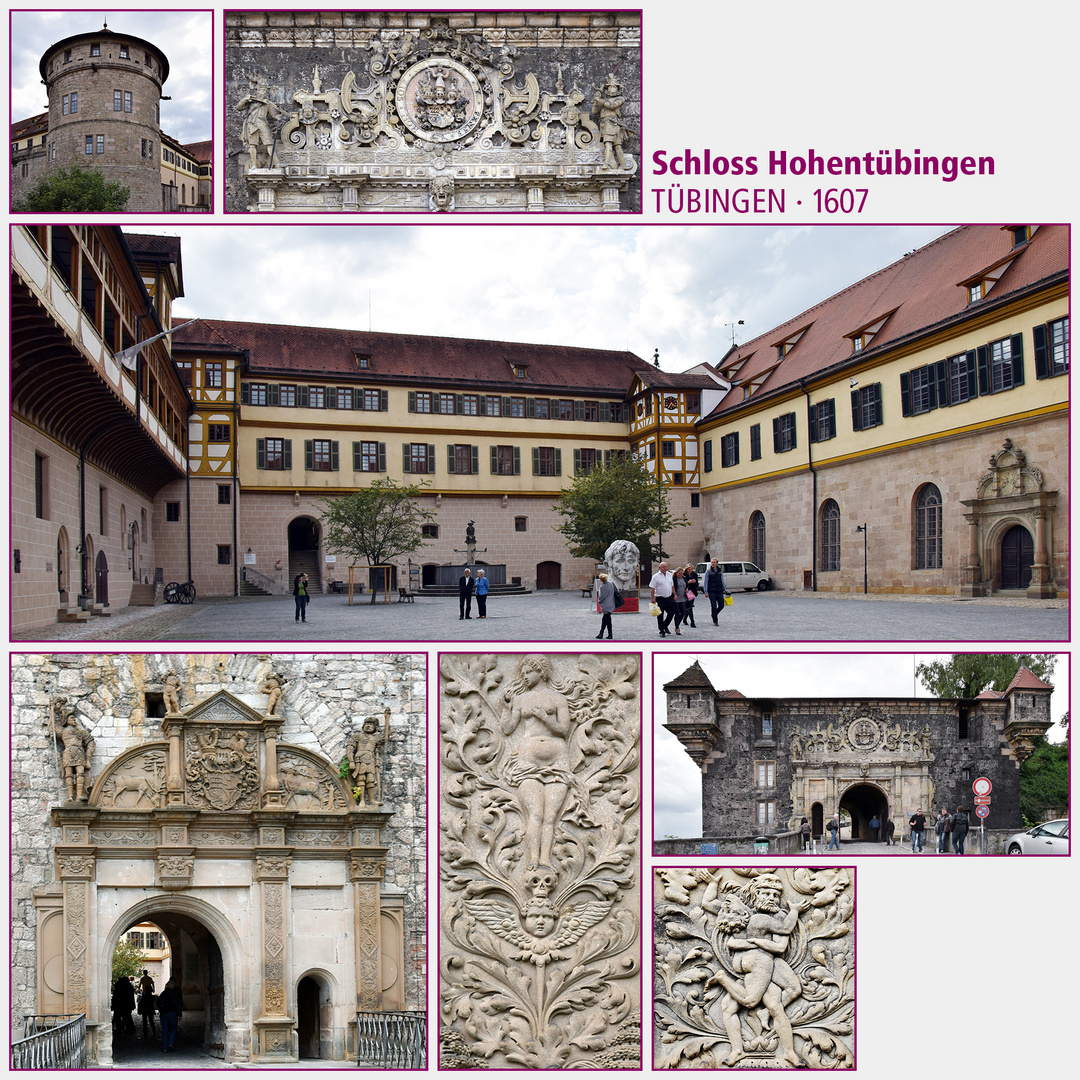 Tübingen · Schloss Hohentübingen Foto & Bild schloss, historisches, architektur Bilder auf