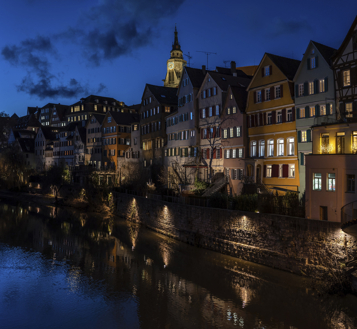 Tübingens blauer Neckar