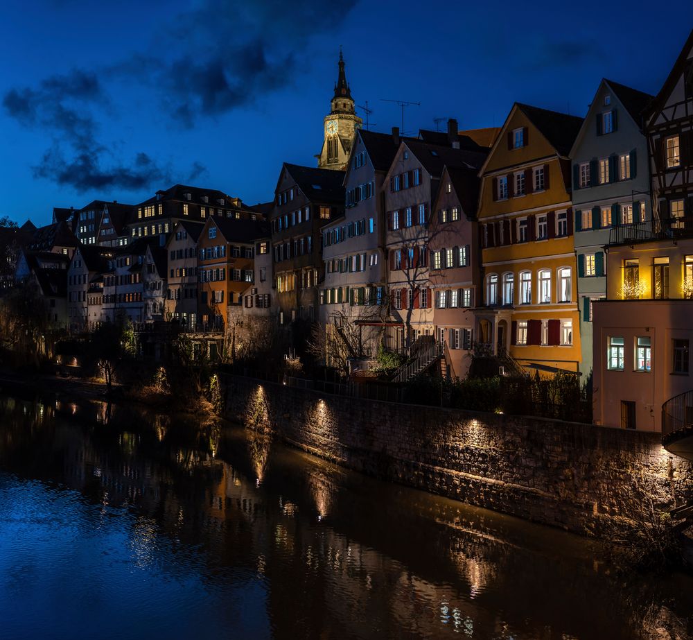 Tübingens blauer Neckar