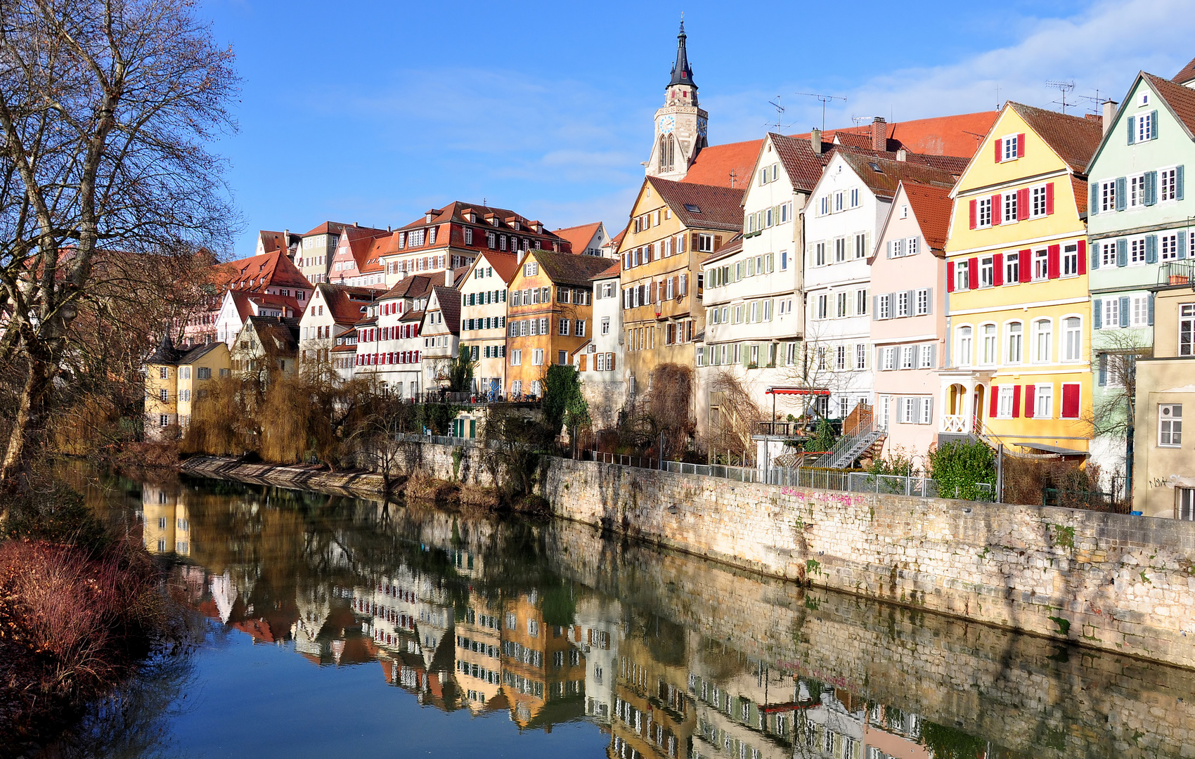 Tübingens Postkartenseite