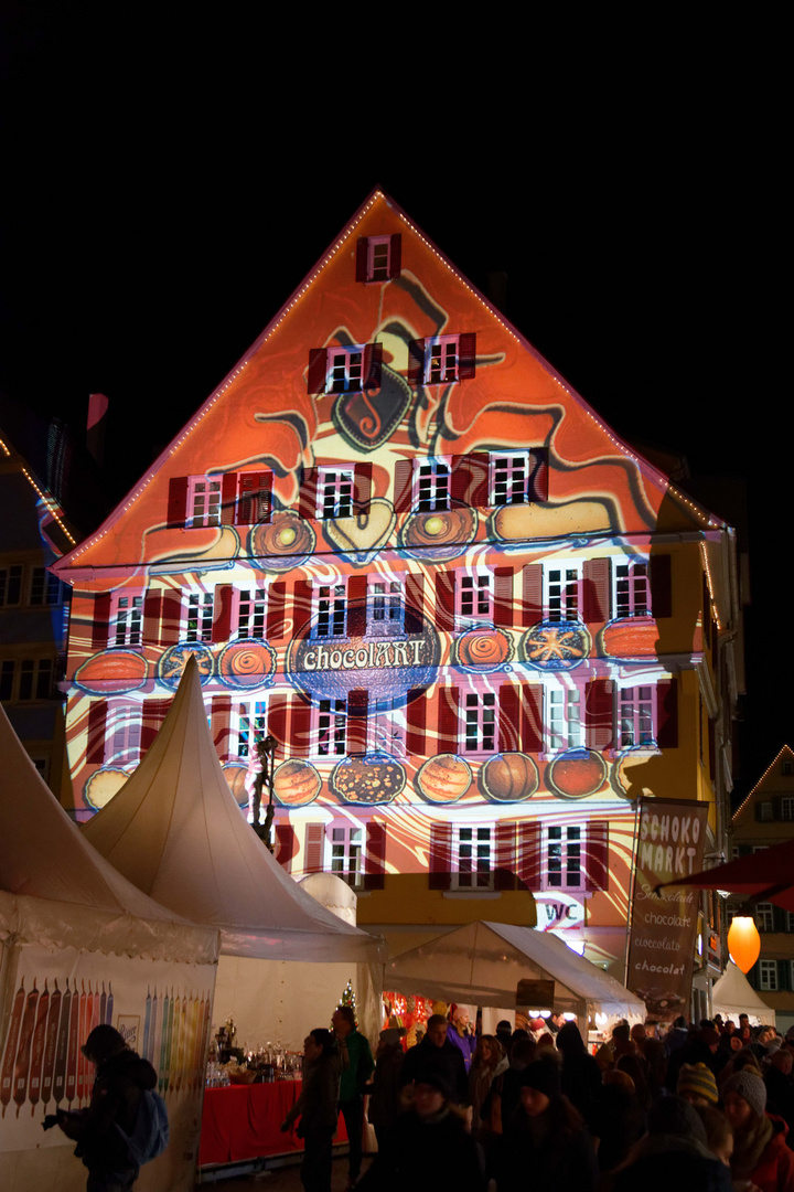 Tübinger Schokoladenmarkt (an Stelle von Weihnachtsmarkt)