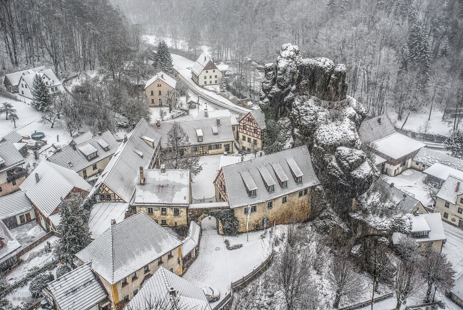 Tüchersfeld im Winter