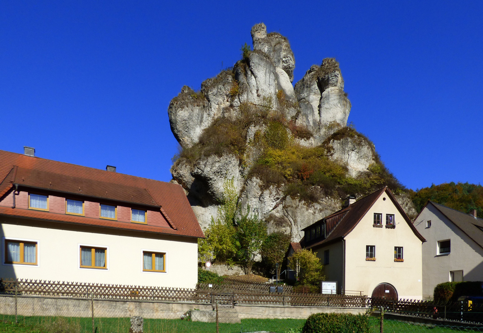 Tüchersfeld ist ein Kirchdorf  