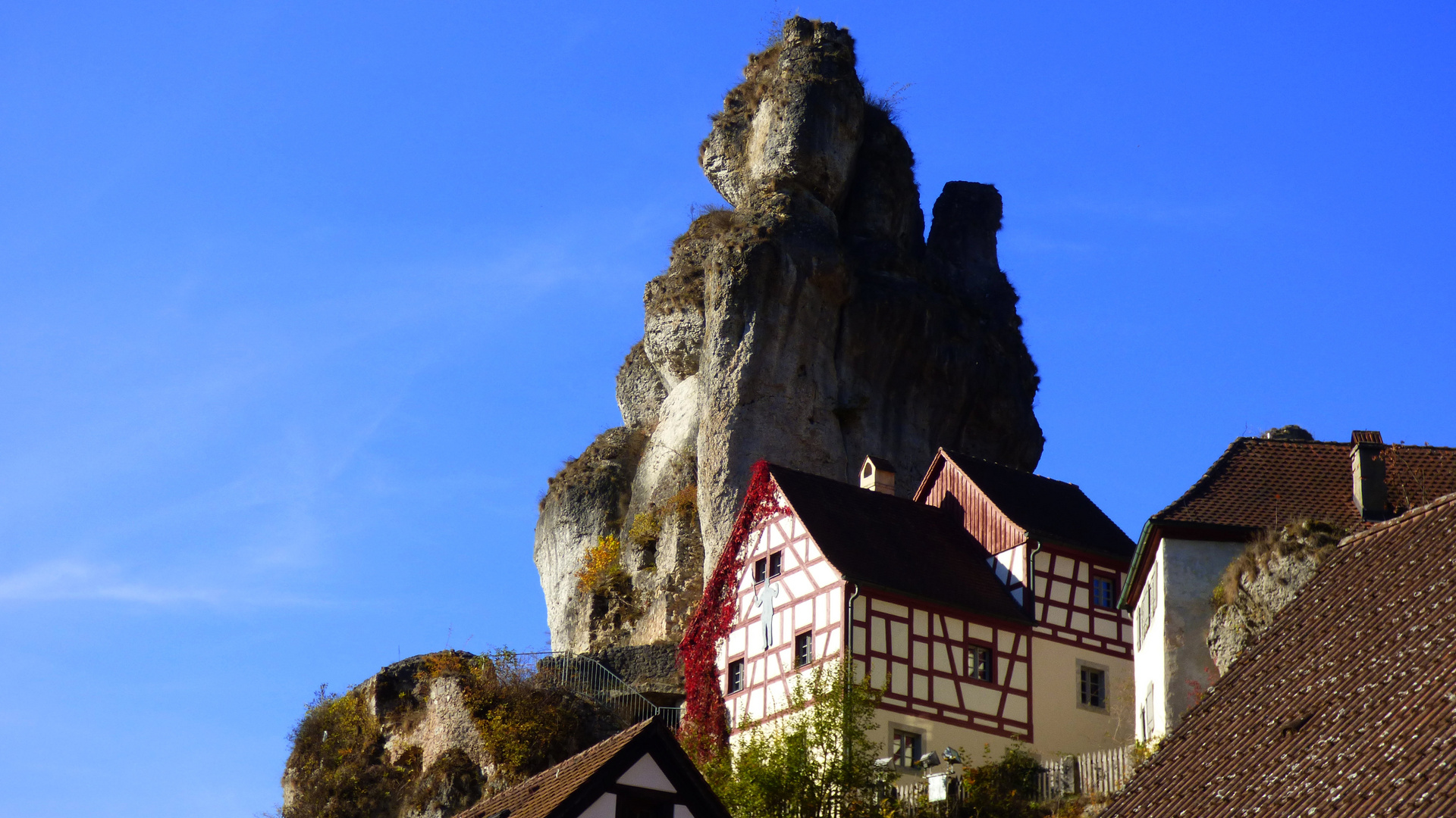 Tüchersfeld ist ein Kirchdorf  