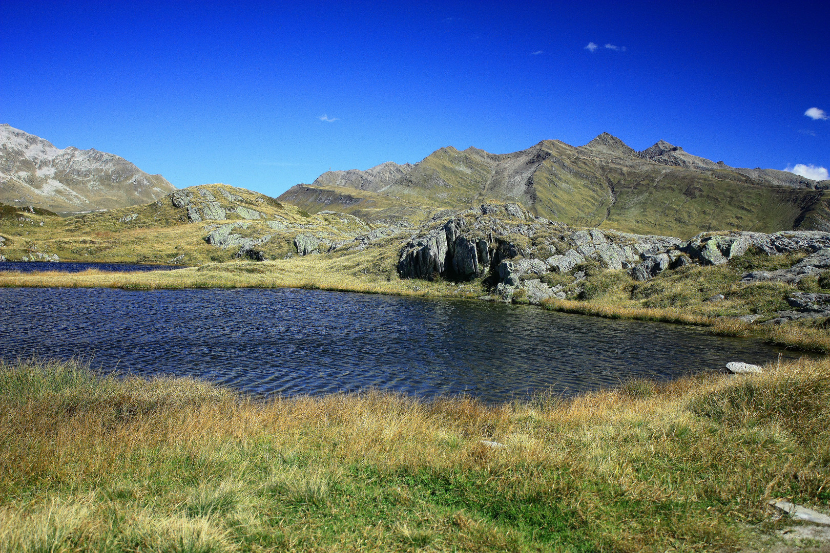 Tümpel auf dem Grimselpass 2011