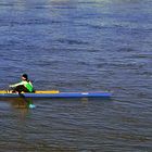 Tünnes auf dem Rhein