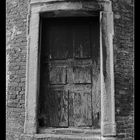Tür an einem Turm am Schloss Nordkirchen