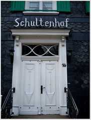 Tür des Schultenhofes