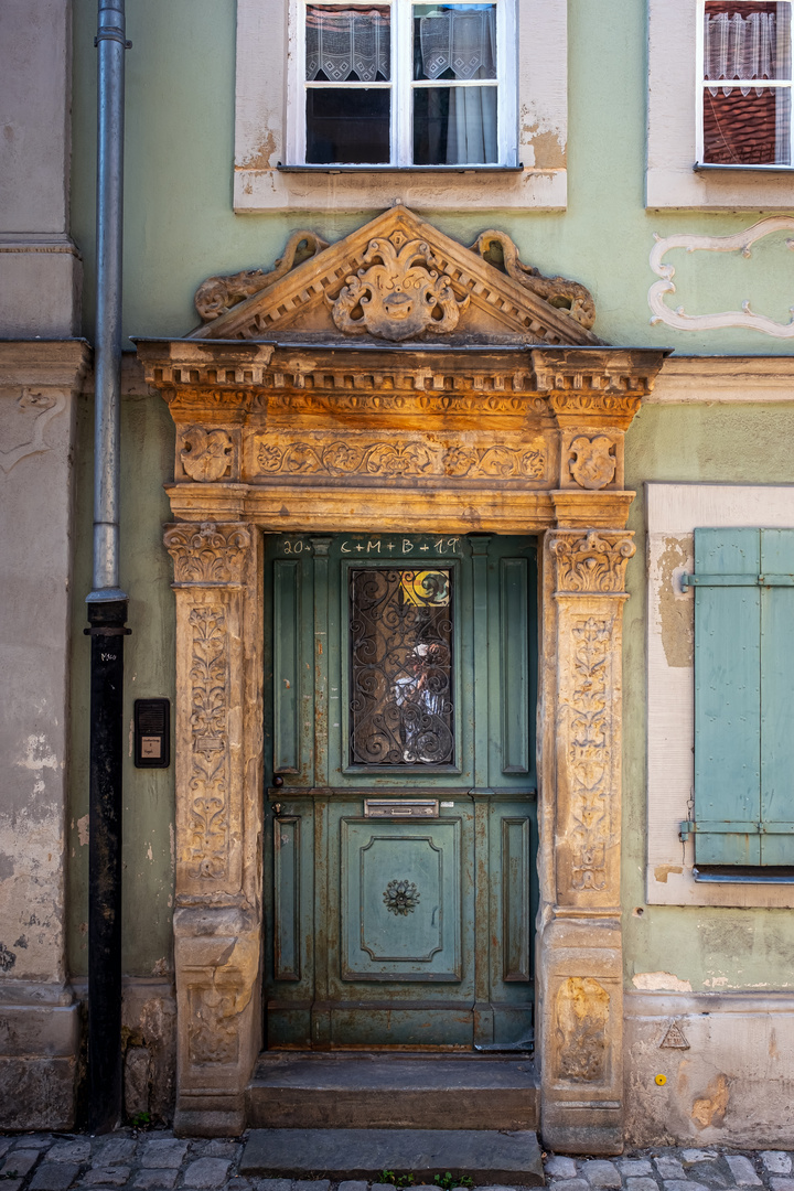 Tür in Bambergs Altstadt