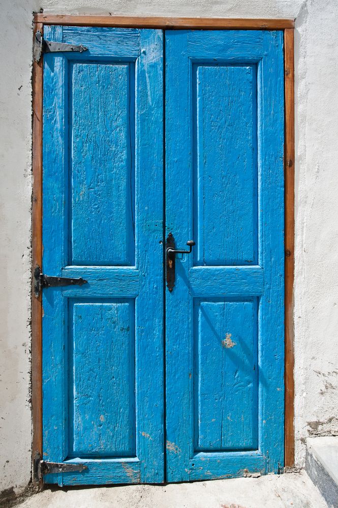 Tür in Blau - La Calera