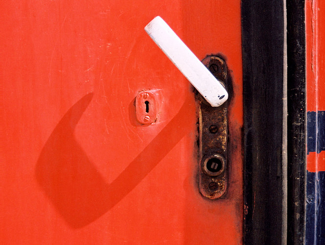 Tür ( kischer ) schatten von Detlef Hoffmann