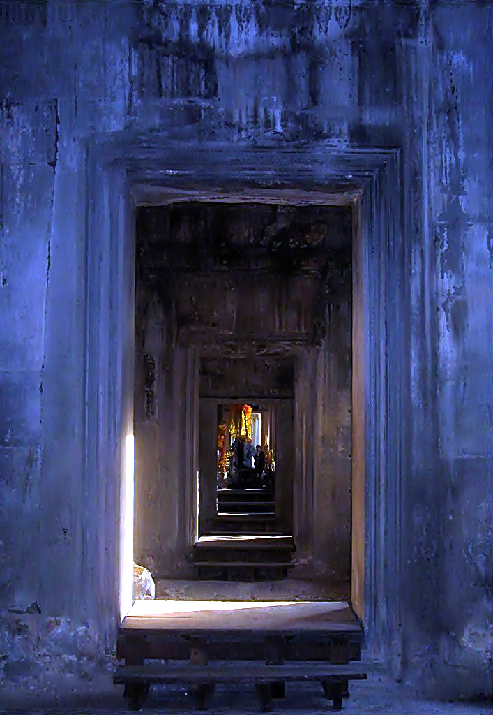 Tür zur Ruhe in Angkor Wat