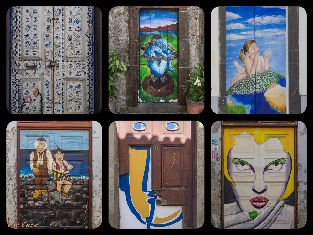 Türenkunst in Funchal