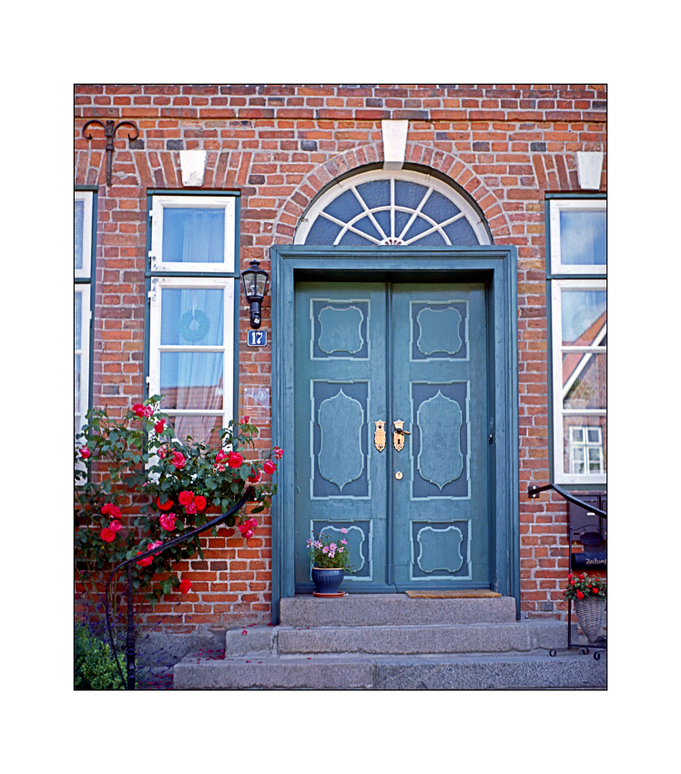 Türfront in der Klosteranlage in Preetz