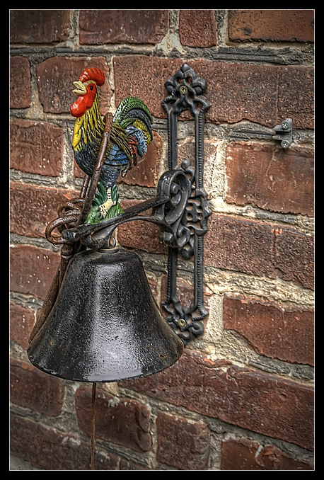 Türglocke im Bergischen Land